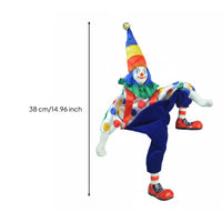 Decorative Display Ceramic Clown Doll Gift Item Ceramic Clown Figurine Colorful Design Home Decoration Hand Painted