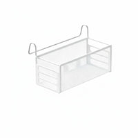 No Drill Installation Bed Rail Organizer Basket Easy to Install Hanging Bedside Organizer Space Saving for Students, Dorm Room