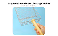 Double Sieve Wire Mesh Litter Scoop Sifting Metal Wire Litter Shovel Easy to Pet Cleaning Tool Sturdy