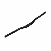 Sand Black Finish Aluminum Alloy Handlebar Lightweight Mountain Bike Handlebar Cycle Straight Bar for Cyclists, Road Cycling