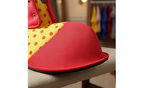 Dotted Clown Shoes Orange Ties Red Clown Shoes Black Sole Costume Item Cotton