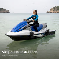2 Pieces Defensive Black Boat Bumper No Roll Design Padded Boat Bumper Dock Protection Marine Gear Non Marking