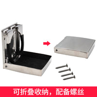 304 Stainless Steel Adjustable Cup Holder for RV, Boat, Folding
