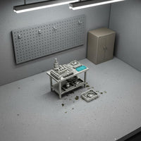 1/64 JDM Engine Workbench Model High Detail Miniature Engine Assembly bench/64 Garage Scene Model for Hobbyists