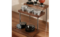 Three-Tier Coffee Tool Rack Space-Saving Espresso Accessory Holder Compact Organizer with Slots Detachable for Baristas