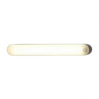 2 Pieces Tap Control LED Night Light Stepless Dimming USB Rechargeable Light Bar Three-Color Home Lighting Slim for Bedside, Dorm, Bedroom
