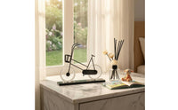 Wire-Frame Two-Wheeler Decor Minimalist Two-Wheeler Figurine Furniture Base Bike Sculpture for Living Room