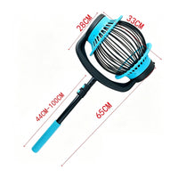Handheld Fruit Picker Basket-Style Fruit Picker with Pole Adjustable Sturdy for Gardeners, Orchards