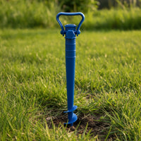 Lightweight Beach Umbrella Anchor Portable Umbrella Sand Anchor Adjustable Spiral Ground Stake Tooleffortless for Garden