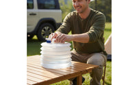 Portable Water Tank with Large Capacity Folding Water Bag with Spigot   Outdoor Gear for Road Trips, Picnics
