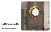 Modern Decorative Clock Elegant Design Modern Artistic Clock Battery Operated Artistic Timepiece