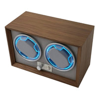 Automatic Timepiece Rotator Tabletop Dual Timepiece Rotator Adjustable Appliance for Dresser