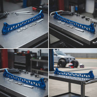 Chassis Brace with Hardware Aluminum Alloy Chassis Support Bar Lightweight for Tuner, Track Cars