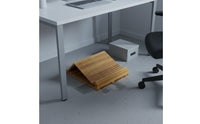 Multi-Functional Foldable Leg Stretcher Natural Wood Construction Adjustable Incline Board Fitness Equipment for Office