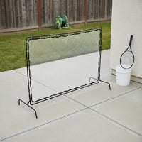 Solo Tennis Practice Net Portable Tennis Rebounder Net Sports Gear Easy to Install Stable Frame for Beginners, Training, Court