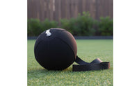 Inflatable Golf Training Sphere Portable Golf Posture Practice Device Adjustable Strap Athletic Gear for Beginners, Driving Range