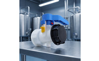 Tote Butterfly Valve High-Density Polyethylene Ton Container Tank Butterfly Valve Resistant for Liquid Transfer