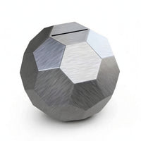 Soccer Ball Saving Box Decorative Soccer Piggy Bank Geometric Saving Box with Deposit Opening for Kids, Boys, Shelf, Bedroom