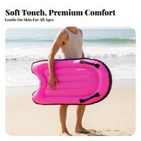Inflatable Water Board with Handles Large Buoyancy Inflatable Ride Board Handled Paddle Board Waterproof Material
