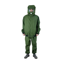 Men's Sandblasting Protective Onesie - Polyester Blend Workwear