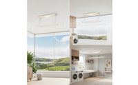 Motorized Electric Clothes Drying Rack Space-Saving Ceiling Mounted Drying Rack Adjustable Ceiling Clothes Hanger Compact for Balcony, Apartment