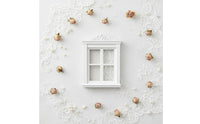 Classic Medieval Dollhouse Window Realistic Design Dollhouse Window