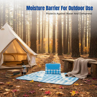 INS Style Outdoor Mat Blanket, Thickened Water-Resistant Oxford Cloth, Beach, Camping, Seasonal Outings