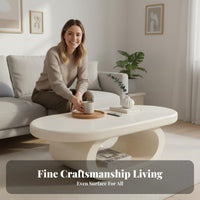 CumulusShaped Table Nordic Artistic CumulusShaped Centerpiece Minimalist Design Household Furniture for Apartment Dwellers, Homeowners, Bedroom, Office