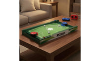 Wireless-Control Football Battle Game Green Playing Field Tabletop Soccer Game Mini Soccer Table Modular Build Indoor Toy 63 Cm