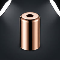 E14 Bulb Holder for Pendant Lights and Table Lamps, Electroplated Metal E14 Lamp Holder Cup, Cylindrical 30x50mm Design, 250V Base Accessory