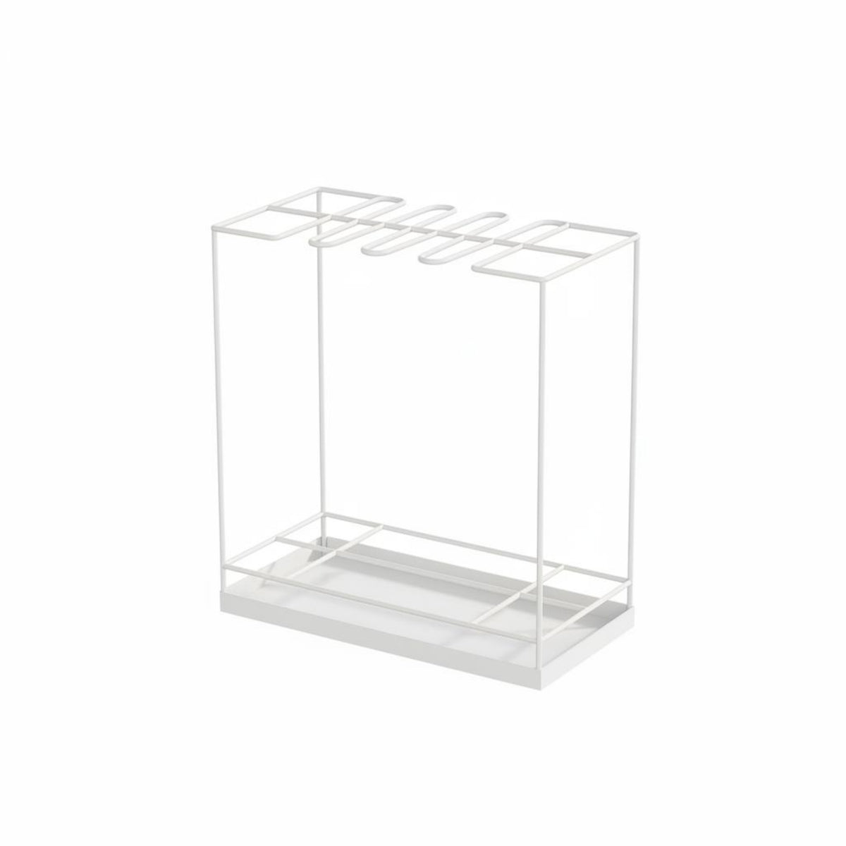 Umbrella Storage Rack Hollow-out Pattern Home Organizer Rust-Resistant