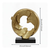 Ginkgo Leaf Sculpture Modern Ginkgo Leaf Ornament Gallery-Style for Office