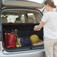 Elastic Trunk Cargo Net Universal Car Trunk Cargo Net Adjustable for Drivers