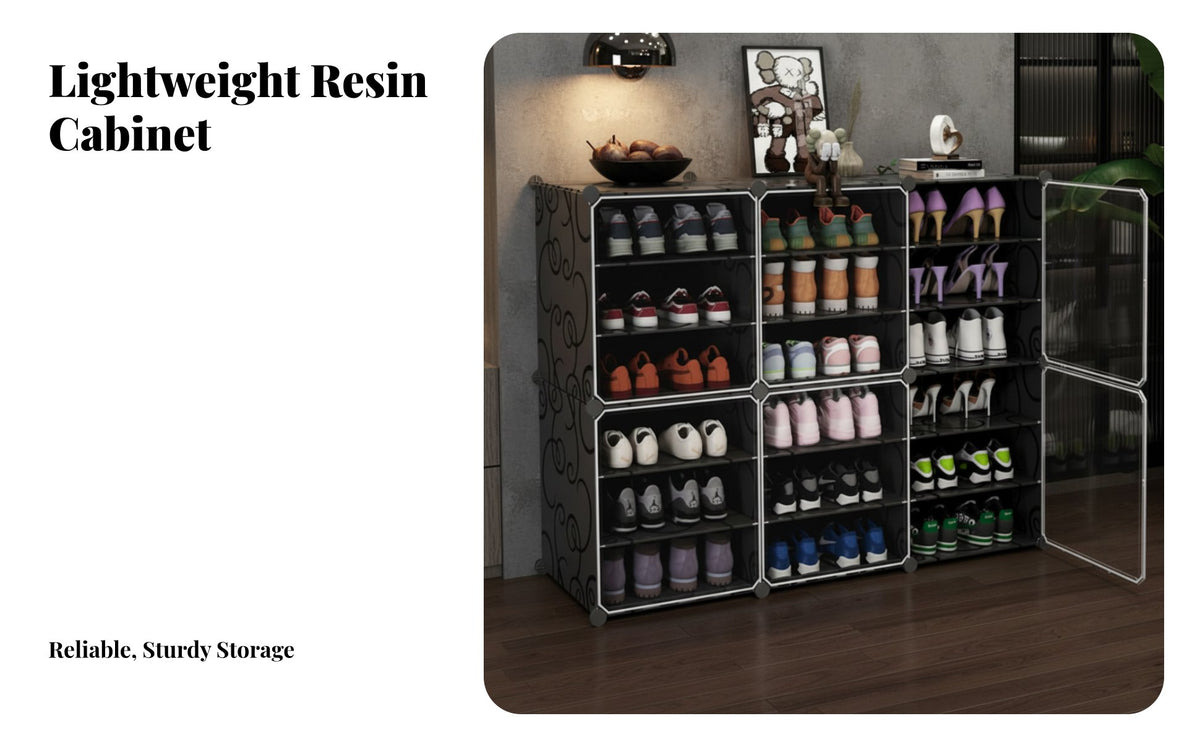 Dust-Proof Multi-Tier Shoe Rack Easy Assembly Multi-Tier Shoe Storage Large Capacity Space-Saving for Students, Homeowners, Entryway, Hallway, Dorm Room, Bedroom