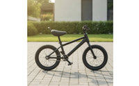 Child Bike Seat Saddle Replacement Padded Bike Saddle with Handle Easy Installation Cycle Seat with Seatpost for Young Children