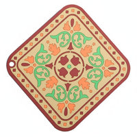 Heat Resistant Placemat Thickened Material Anti-Scald Dish Pad Flexible Decorative Coaster for Home Decor