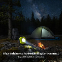 metal-gripping Utility Light Rechargeable clamp-on Light Hands Use Portable Lighting for Campers, Mechanics, Nighttime Tasks, Camping, Workshop