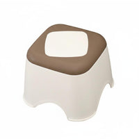 Space-Saving Slimline Stool Long-Lasting Household Furniture Multi-Use Small Seat Compact for Children, Homeowners, Apartment Dwellers, Living Room, Entryway, Bedroom, Bathroom