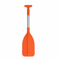 Aluminum Alloy Shaft Kids Paddle Plastic Blade Water Paddle Lightweight for Rafting, Boating