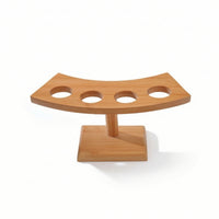 Sushi Hand-Roll Stand Bamboo Temaki Hand Roll Holder Temaki Stand Stable Tableware Easy to Clean for Home Hosts, Omakase Dining