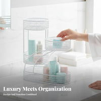 particle-proofproof cosmetic Case with Drawers Large Capacity Cosmetic organizer for Gift Givers