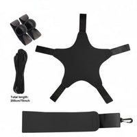 Improves Spiking Technique Volleyball Spike Coach High Elasticity Volleyball Hitting Coach Elastic Cord Adjustable Spike Training System Easy to Install for Beginners, Kids, Gym, Backyard