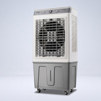 Evaporative Air Cooler with Wheels Industrial Evaporative Air Cooler Wheeled Mobile for Workshop, Factory