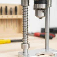 Drill Stand with Aluminum Base Precision Electric Drill Stand Metal Vertical Frame for Workshop