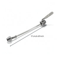 Steel Bike Stationary Skewer Indoor Quick Release Skewer with Metal Lever Stationary Stable for Cyclists
