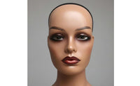 Female Mannequin Head with Shoulders Wide Shoulder Design Mannequin Head with Shoulders Versatile Hat and Scarf Display Bust for Salon Owners