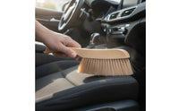 Bed Brush Gentle Bristles Dusting Brush Handheld Cleaning Broom for Bedding, Upholstery, Car Interior