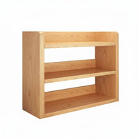 Space-Saving Desktop Bookshelf Simple Design Multi-Tier Desk Hutch Stable Construction Tabletop Rack Easy Assembly for Students, Home Users, Homeowners, Study Room, Bedroom