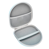 Pastel Gradient over-Ear Headphone Case Compact Hard Headphone Case Portable Electronics Accessory Soft Inner Soft Lining