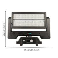 LED Moving Head Light High Brightness RGB Moving Head Light DMX512 Lighting Equipment for Wedding, Party